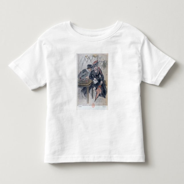 Camiseta Infantil Uma prostituta e seu cliente (Frente)