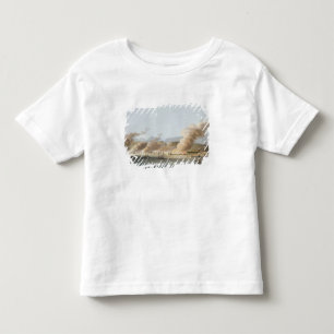 Camiseta Infantil Uma vista de Linga ou de pulmão, do mar, o 16 de