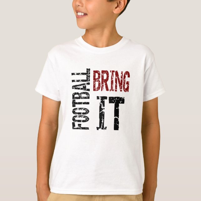Camiseta Infantil Unisex Futebol (Frente)