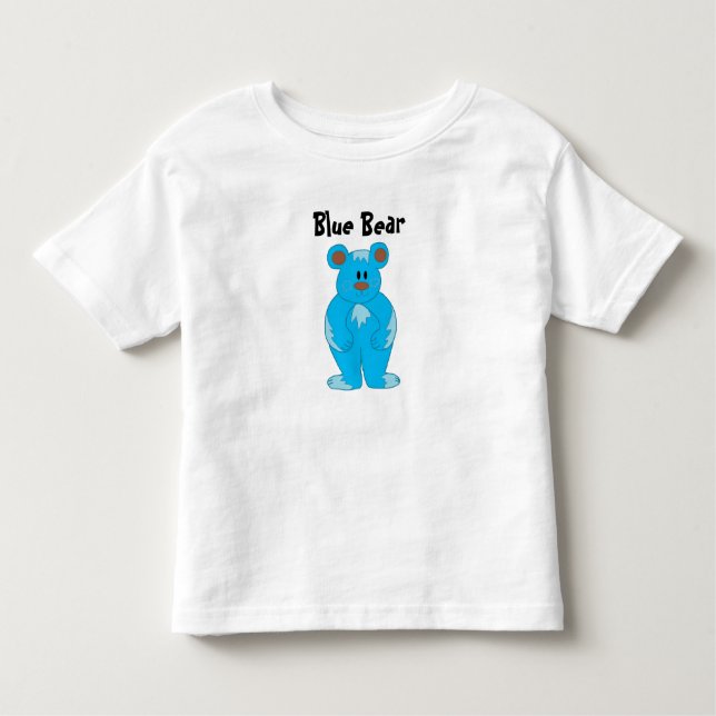 Camiseta Infantil Urso de Cartoons (Frente)