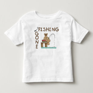 Camiseta Infantil Urso de Pesca Desligado