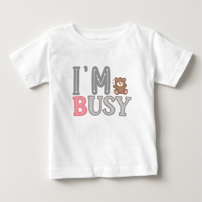 Camiseta Infantil Urso Fofo (Frente)