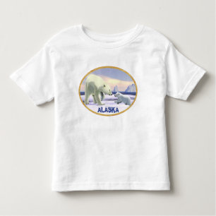 Camiseta Infantil Urso Polar - Melhor Nariz Da Mãe