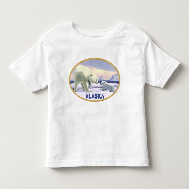 Camiseta Infantil Urso Polar - Melhor Nariz Da Mãe (Frente)