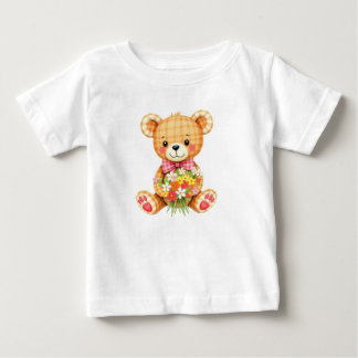 Camiseta Infantil Urso Teddy Fofo