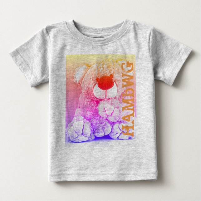 Camiseta infantil - Urso Teddy HAMbWG (Frente)