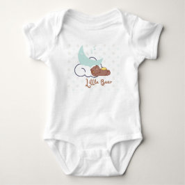 Camiseta Infantil Ursozinho Dormindo na Nuvem