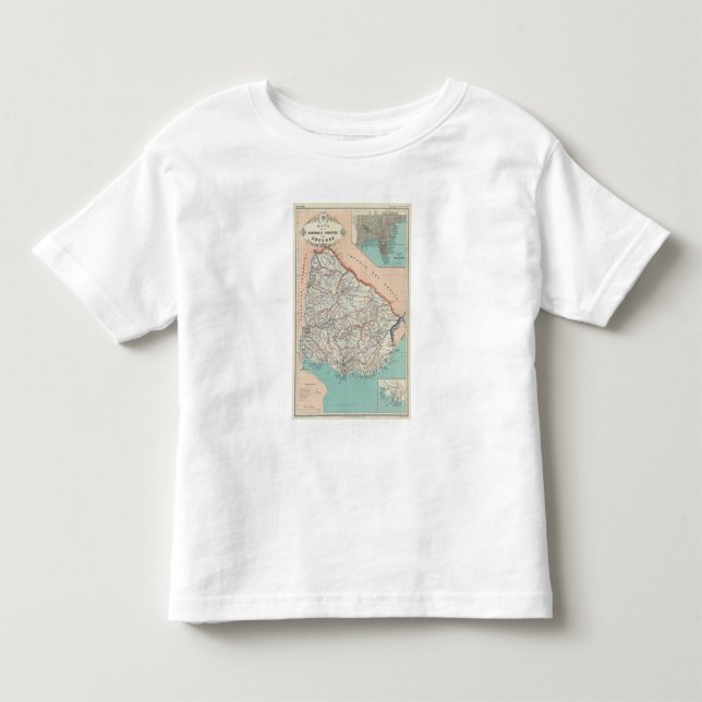 Camiseta Infantil Uruguai (Frente)