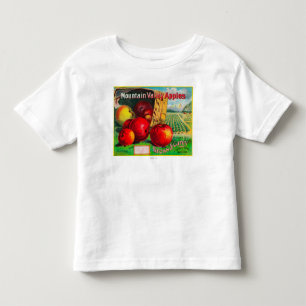 Camiseta Infantil Vale Apple LabelHamilton da montanha, TA