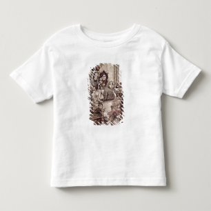 Camiseta Infantil Valete de Arthur Rackham   antes do rei e da