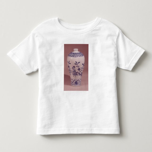 Camiseta Infantil Vaso da flor, dinastia de Ming (Frente)