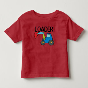 Camiseta Infantil Veículo de construção carregador