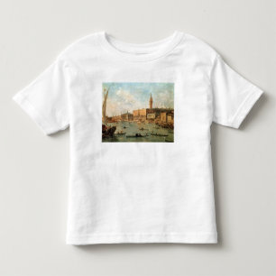 Camiseta Infantil Veneza: O palácio e o Molo do Doge dos vagabundos