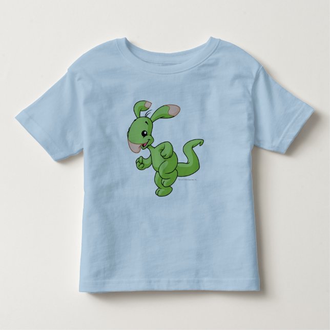 Camiseta Infantil Verde de Blumaroo (Frente)