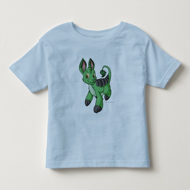 Camiseta Infantil Verde de Bori (Frente)