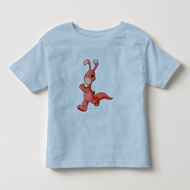 Camiseta Infantil Vermelho de Blumaroo (Frente)