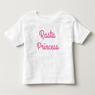 Camiseta Infantil Vestido das meninas da princesa de Rasta