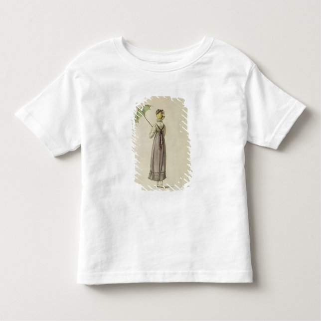 Camiseta Infantil Vestido do passeio, placa de forma de Ackermann (Frente)