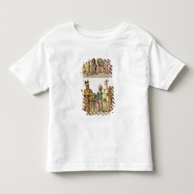 Camiseta Infantil Vestido mexicano (Frente)