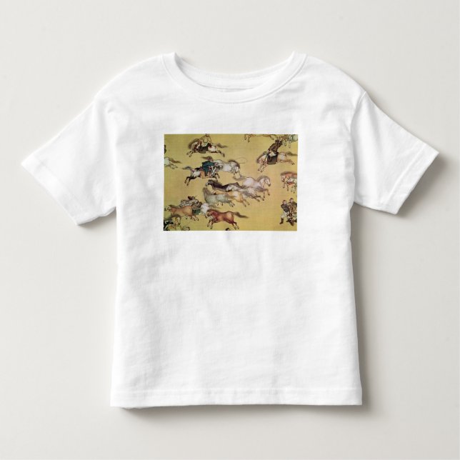 Camiseta Infantil Viagem do detalhe de Qianlong do imperador da (Frente)