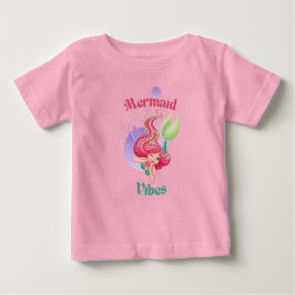 Camiseta Infantil Vibes da Sereia