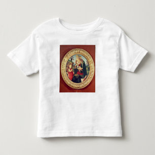 Camiseta Infantil Virgin e criança com John The Baptist