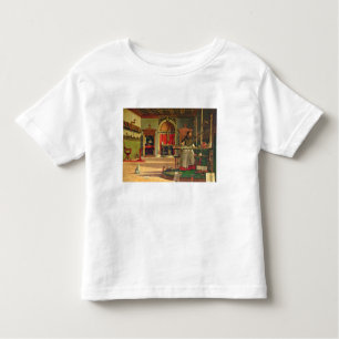 Camiseta Infantil Visão das Ruas. Augustine, 1502-08 (óleo na canvas