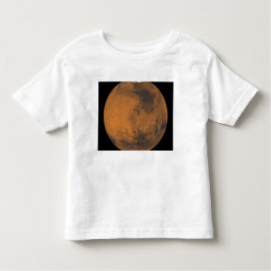 Camiseta Infantil Visão Global de Cores de Marte