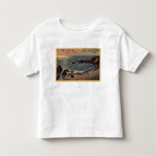 Camiseta Infantil Vista da angra da madeira