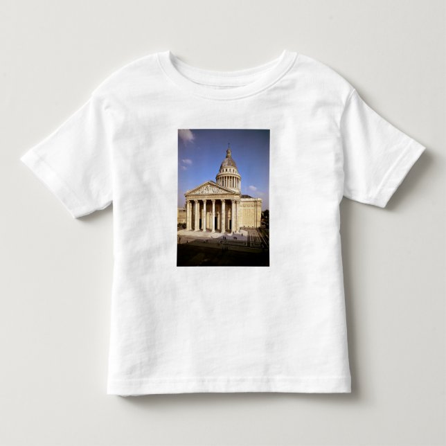 Camiseta Infantil Vista da fachada, construída 1757-90 (Frente)