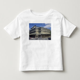 Camiseta Infantil Vista da fachada do teatro Francais