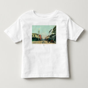 Camiseta Infantil Vista de AvenueSanta pacífico Cruz, CA
