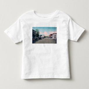 Camiseta Infantil Vista de StreetLakeport principal, CA