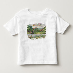 Camiseta Infantil Vista do Alhambra, 'de Civitates Orbis Terrar
