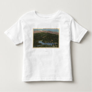 Camiseta Infantil Vista do lago Gregory & San Bernardino