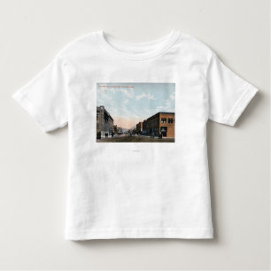 Camiseta Infantil Vista do norte da avenida de Wenatchee