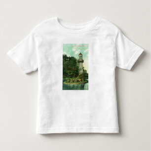 Camiseta Infantil Vista do parque LighthouseDetroit de Palmer, MI