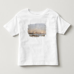 Camiseta Infantil Vista do porto de Sebastopol durante o crime
