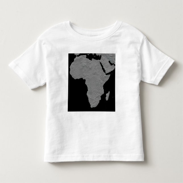 Camiseta Infantil Vista estereoscópica da América do Norte (Frente)