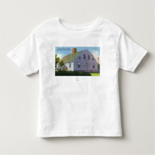 Camiseta Infantil Vista exterior da casa velha de Harlow