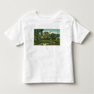 Camiseta Infantil Vista exterior da casa velha de Harlow # 2