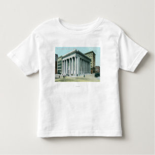 Camiseta Infantil Vista exterior do banco de Califórnia