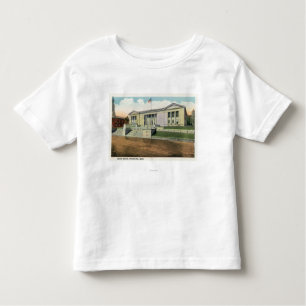 Camiseta Infantil Vista exterior do tribunal