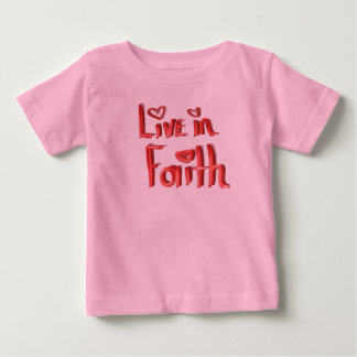 Camiseta Infantil Viva na Fé