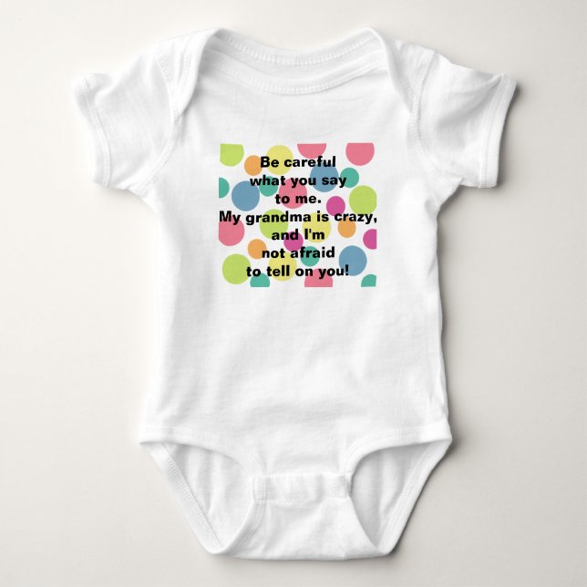 Camiseta Infantil Vovó Maluca (Frente)