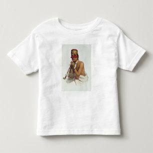 Camiseta Infantil Wa-Em-Boesh-Kaa, um chefe do Chippeway