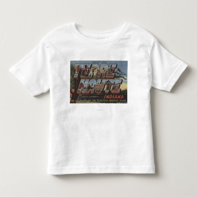 Camiseta Infantil Wabash River - grandes cenas da letra (Frente)
