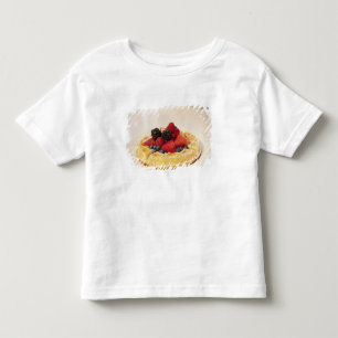 Camiseta Infantil waffle de fruta fresca