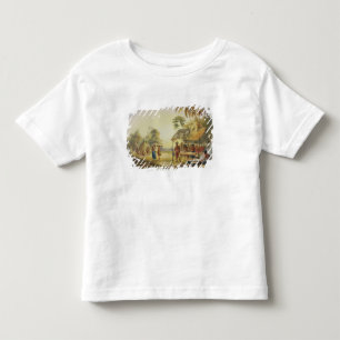 Camiseta Infantil Watu Ticaba, uma vila de Wapisiana, 'das vistas em