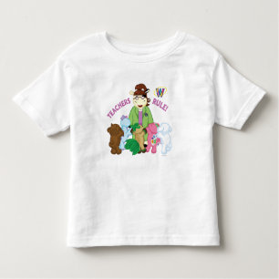 Camiseta Infantil Webkinz: Regra dos professores!
